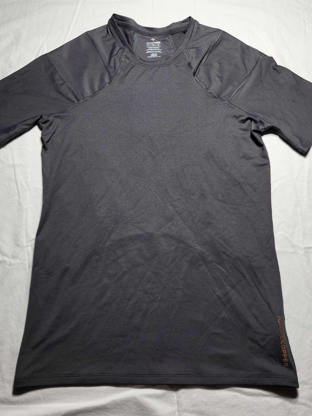 Men's Short-Sleeve Performance Tee - Charcoal Gray